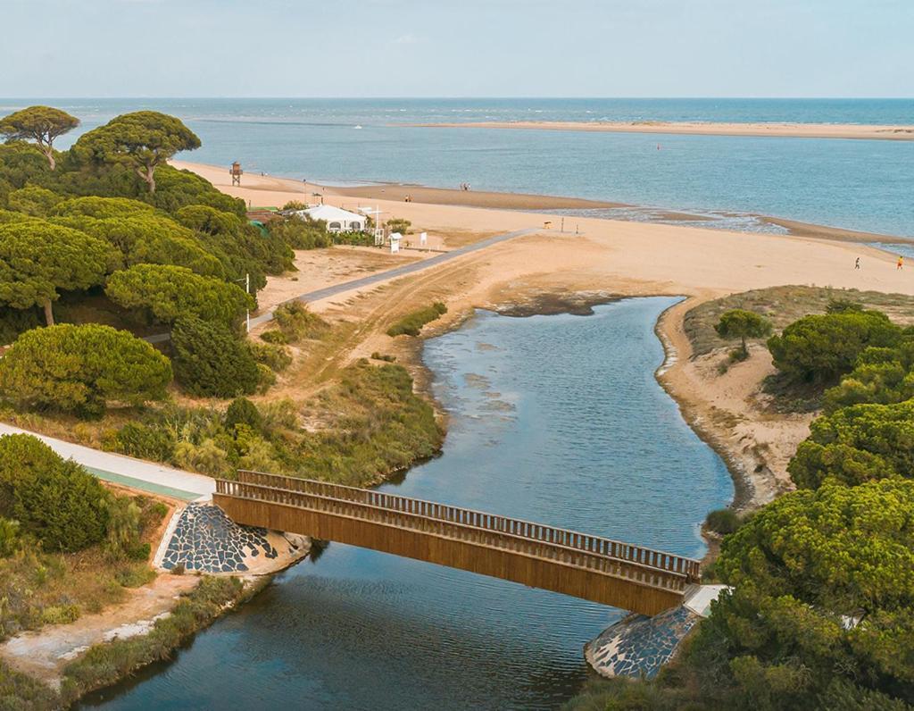 Villa Casa de lujo en la playa frente al campo de golf El Portil Exterior foto