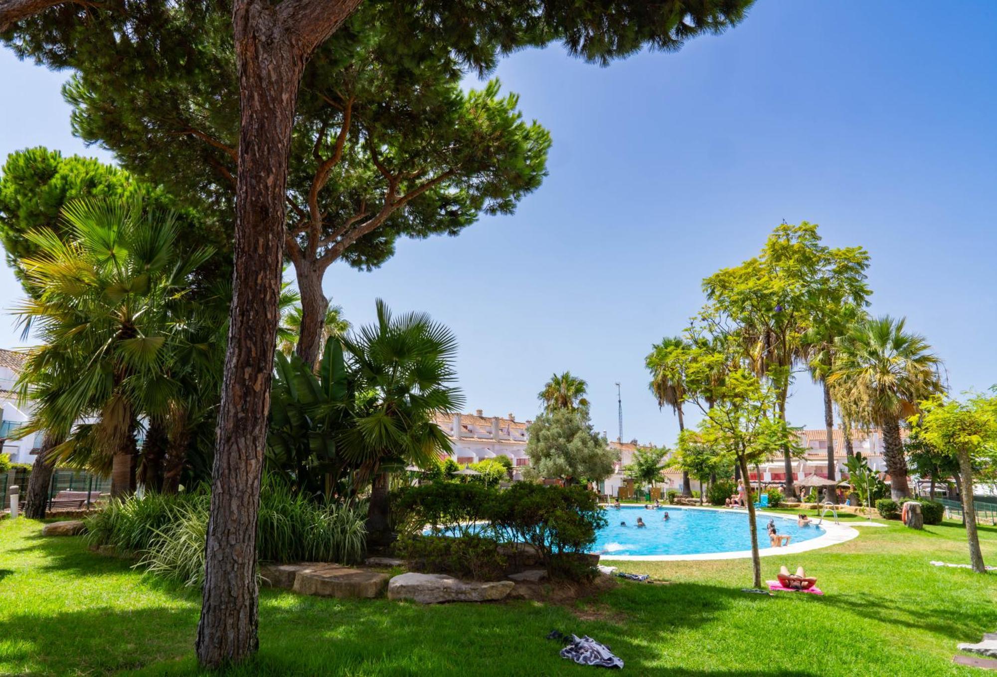 Villa Casa de lujo en la playa frente al campo de golf El Portil Exterior foto